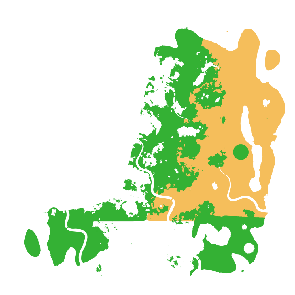 Biome Rust Map: Procedural Map, Size: 5000, Seed: 813272349
