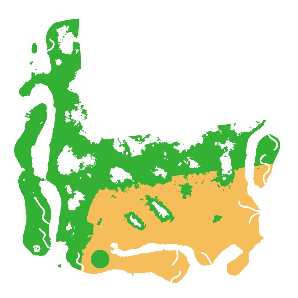 Biome Rust Map: Procedural Map, Size: 4250, Seed: 1899525660