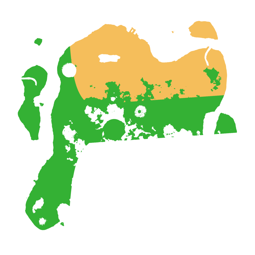 Biome Rust Map: Procedural Map, Size: 3250, Seed: 338950259