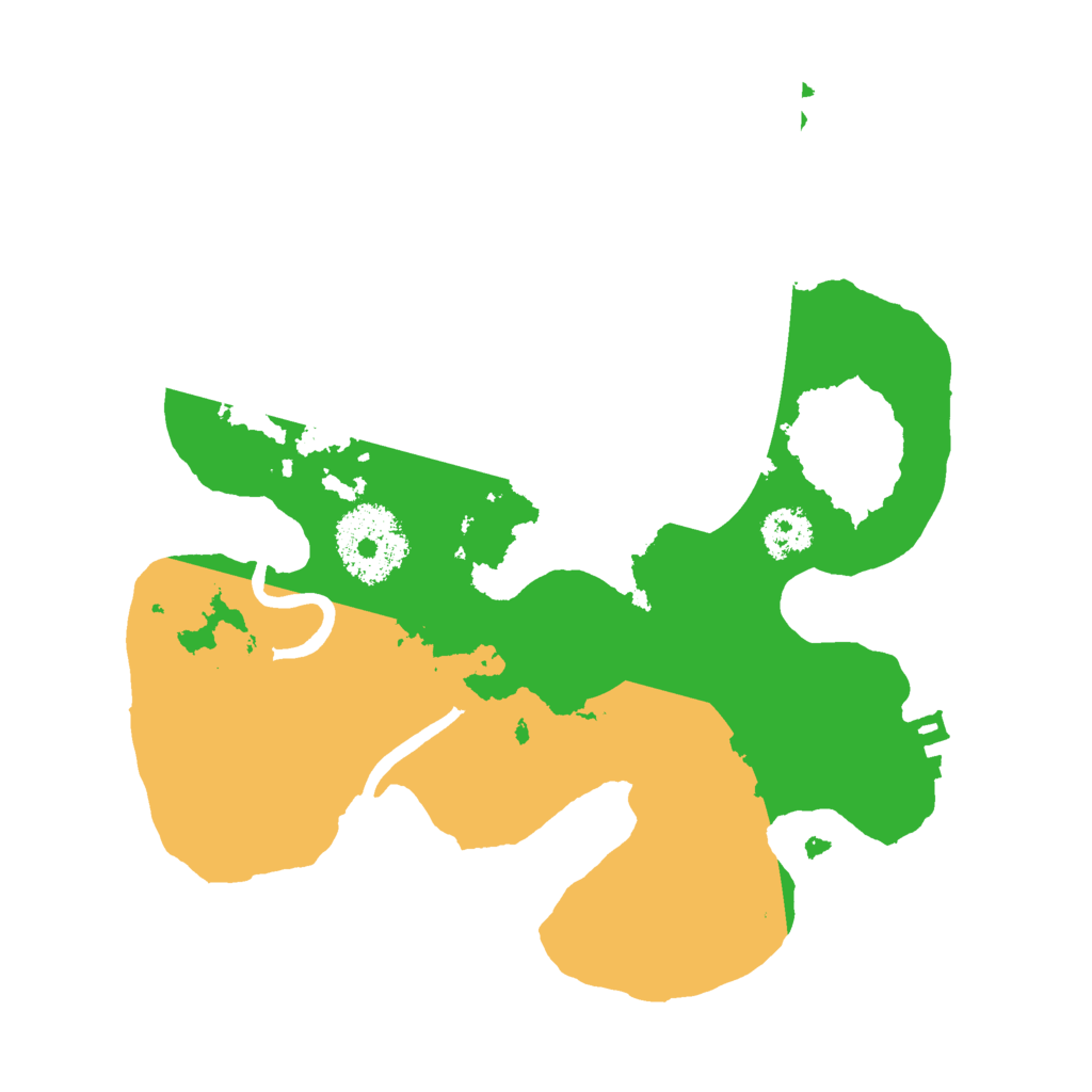 Biome Rust Map: Procedural Map, Size: 2250, Seed: 164821459