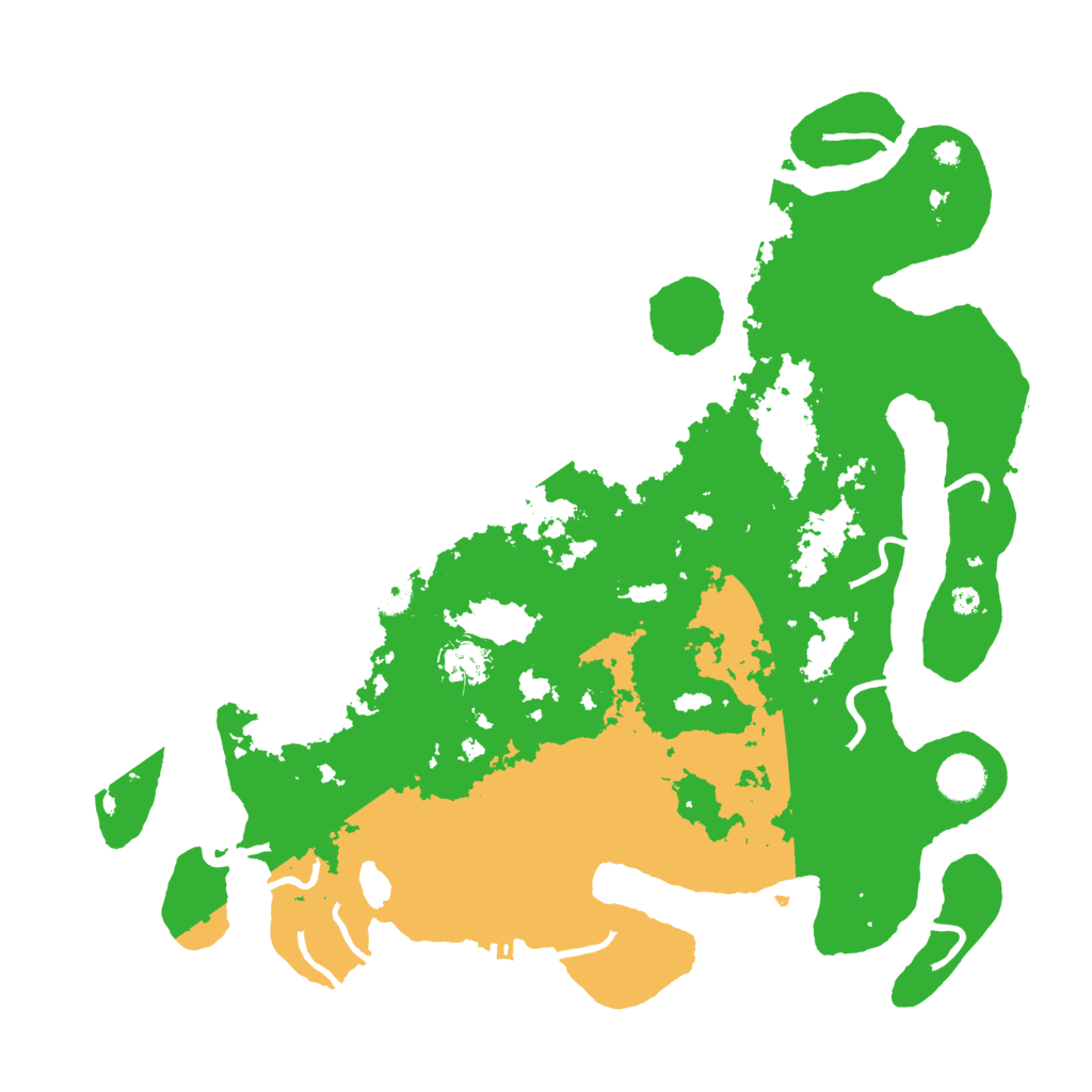 Biome Rust Map: Procedural Map, Size: 4000, Seed: 376803