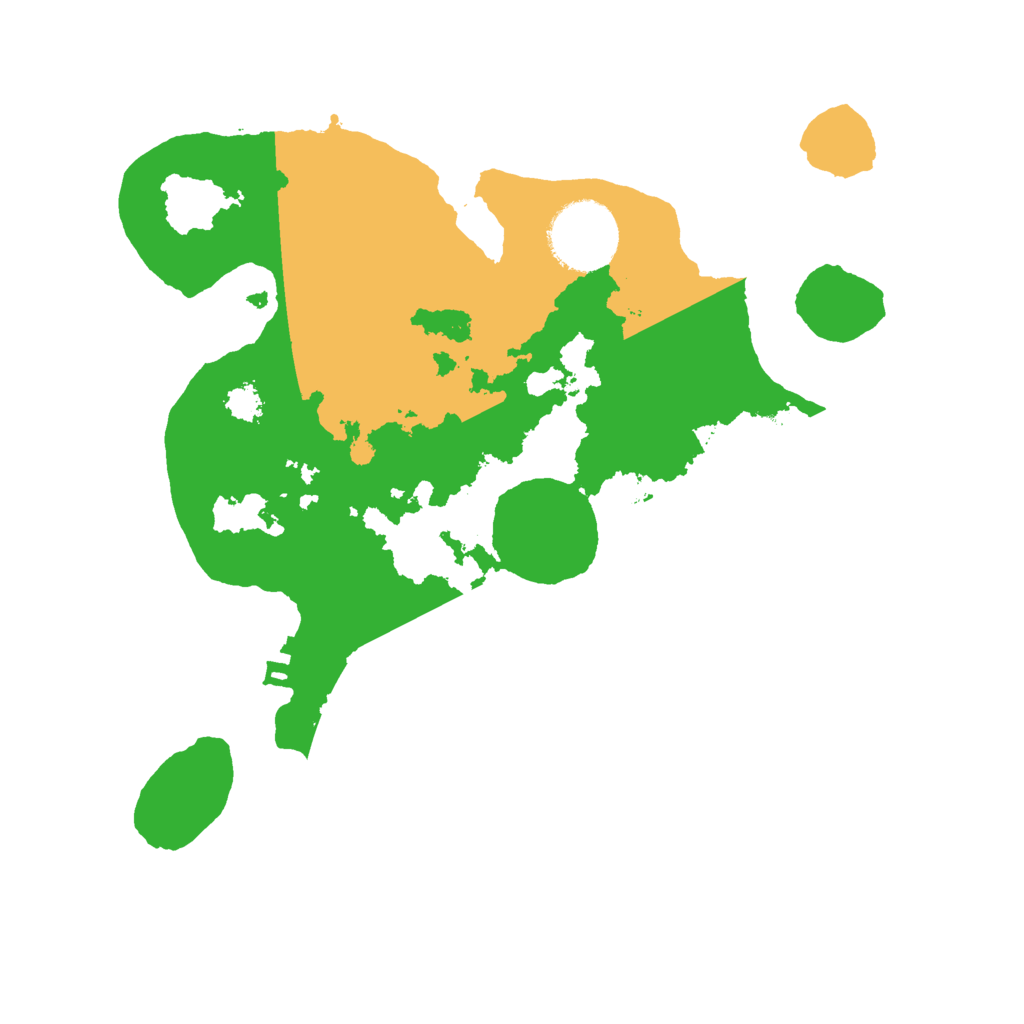 Biome Rust Map: Procedural Map, Size: 2600, Seed: 1748