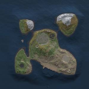Thumbnail Rust Map: Procedural Map, Size: 1700, Seed: 5, 7 Monuments