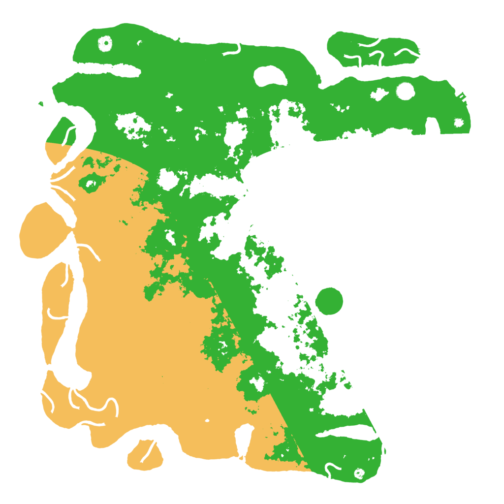 Biome Rust Map: Procedural Map, Size: 5000, Seed: 680846207