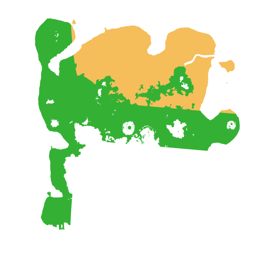 Biome Rust Map: Procedural Map, Size: 3000, Seed: 62435021