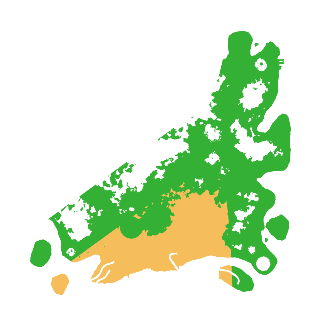Biome Rust Map: Procedural Map, Size: 4000, Seed: 32967