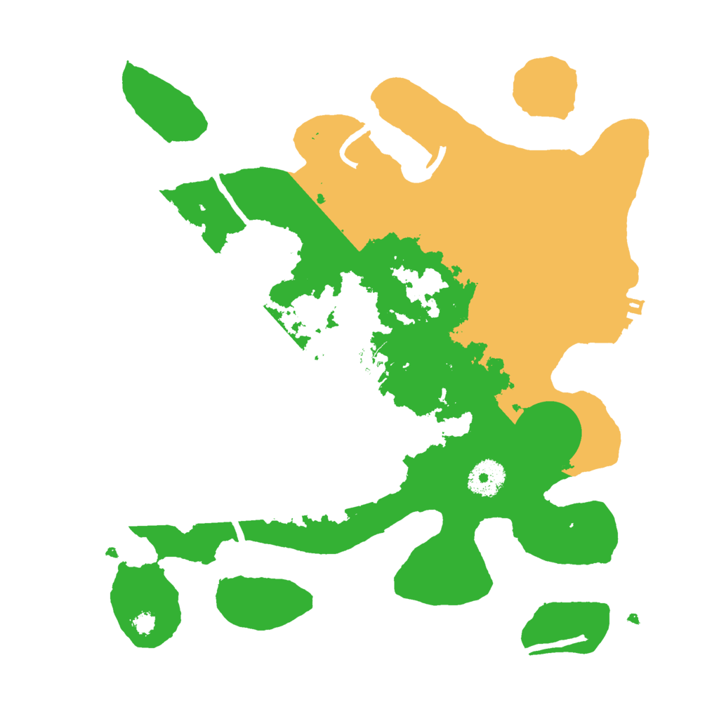 Biome Rust Map: Procedural Map, Size: 3000, Seed: 42414