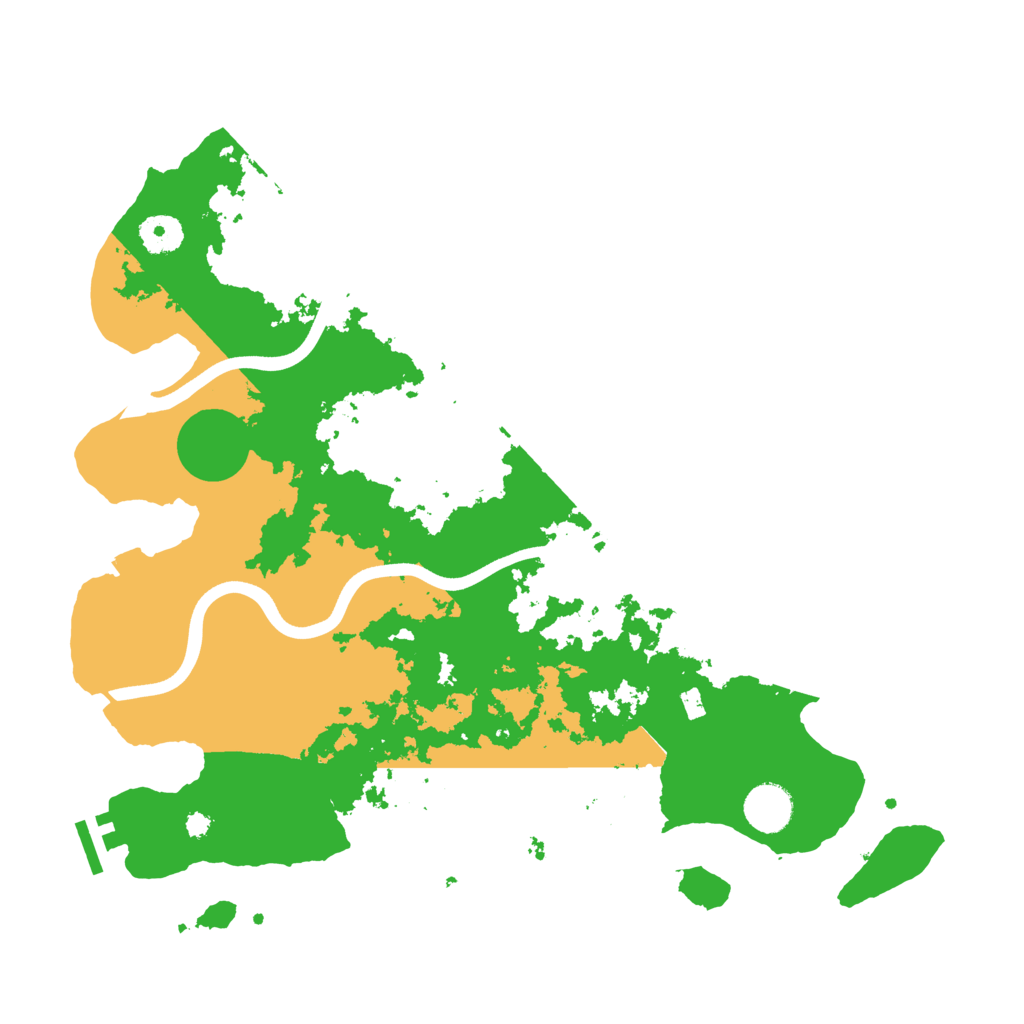 Biome Rust Map: Procedural Map, Size: 3750, Seed: 510042288