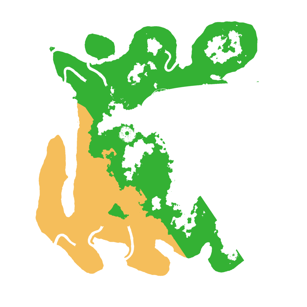 Biome Rust Map: Procedural Map, Size: 3000, Seed: 1680881708