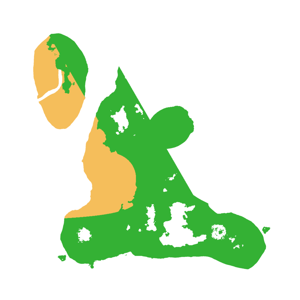 Biome Rust Map: Procedural Map, Size: 2000, Seed: 1912330938