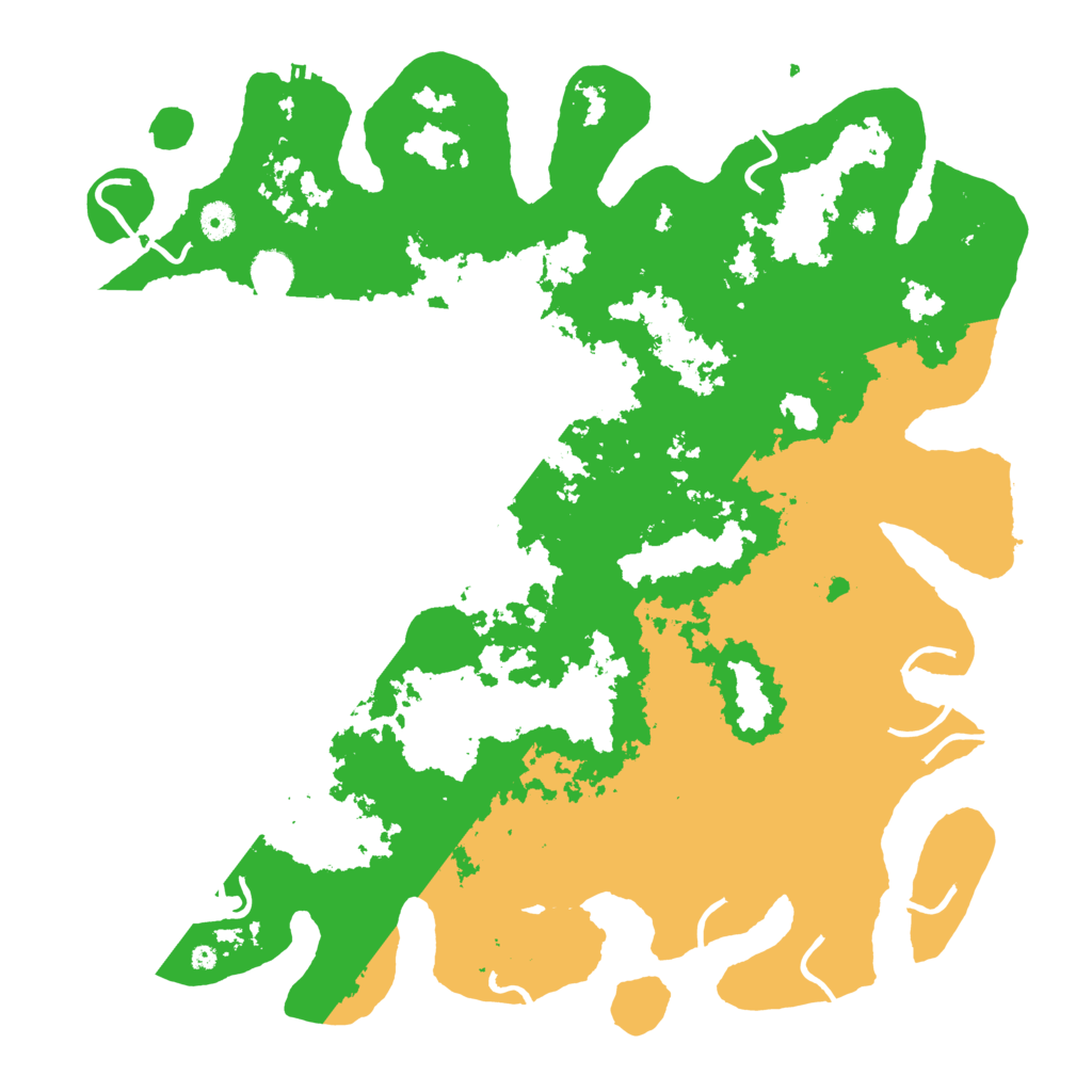 Biome Rust Map: Procedural Map, Size: 4500, Seed: 2079085939
