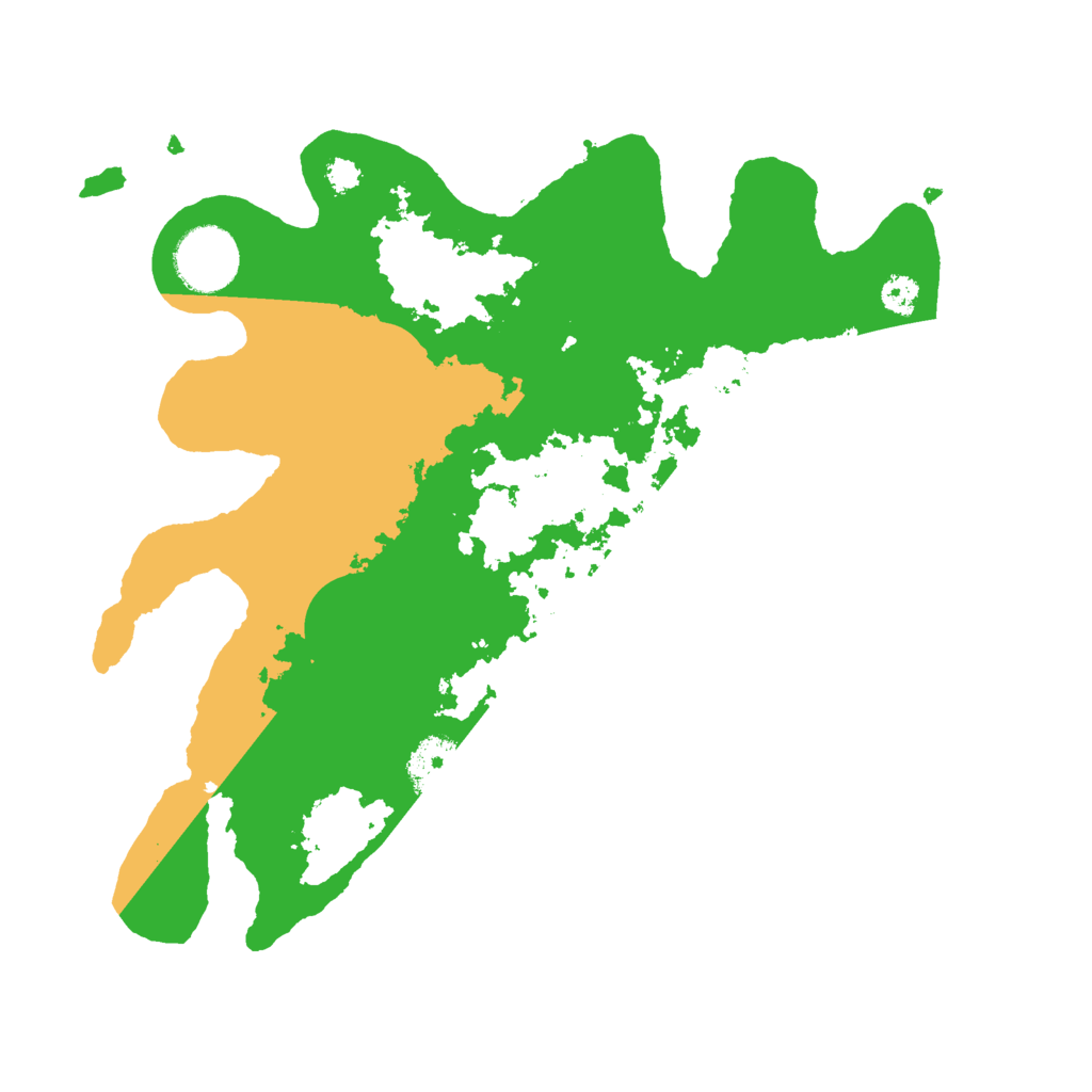 Biome Rust Map: Procedural Map, Size: 3000, Seed: 1556016754