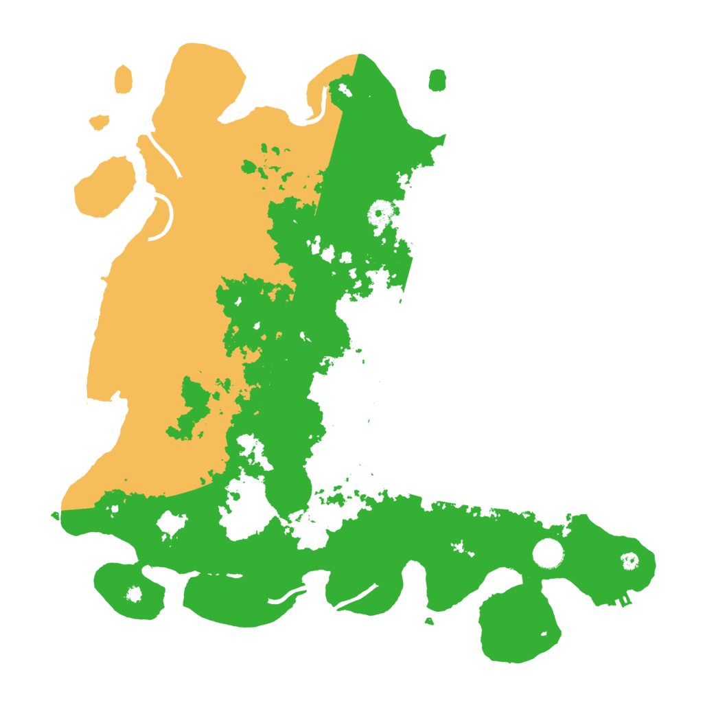 Biome Rust Map: Procedural Map, Size: 4096, Seed: 1809117356