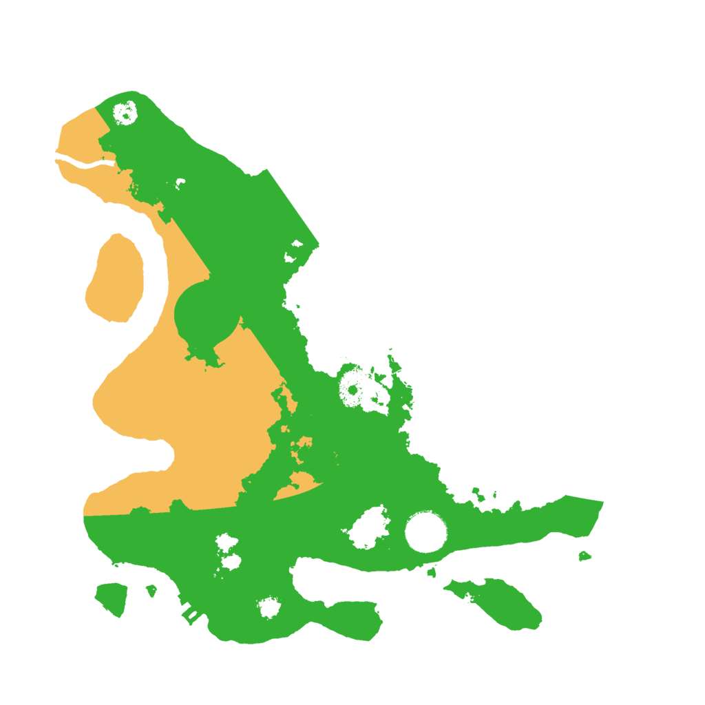 Biome Rust Map: Procedural Map, Size: 3000, Seed: 3242