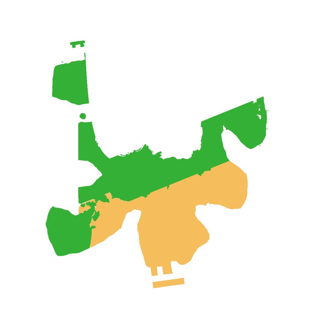 Biome Rust Map: Procedural Map, Size: 2000, Seed: 2096114294