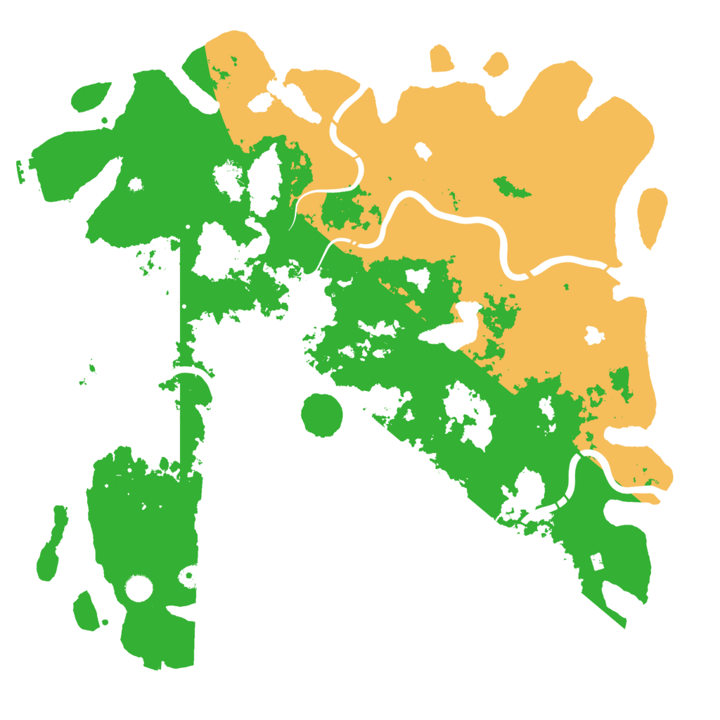 Biome Rust Map: Procedural Map, Size: 4700, Seed: 77231569
