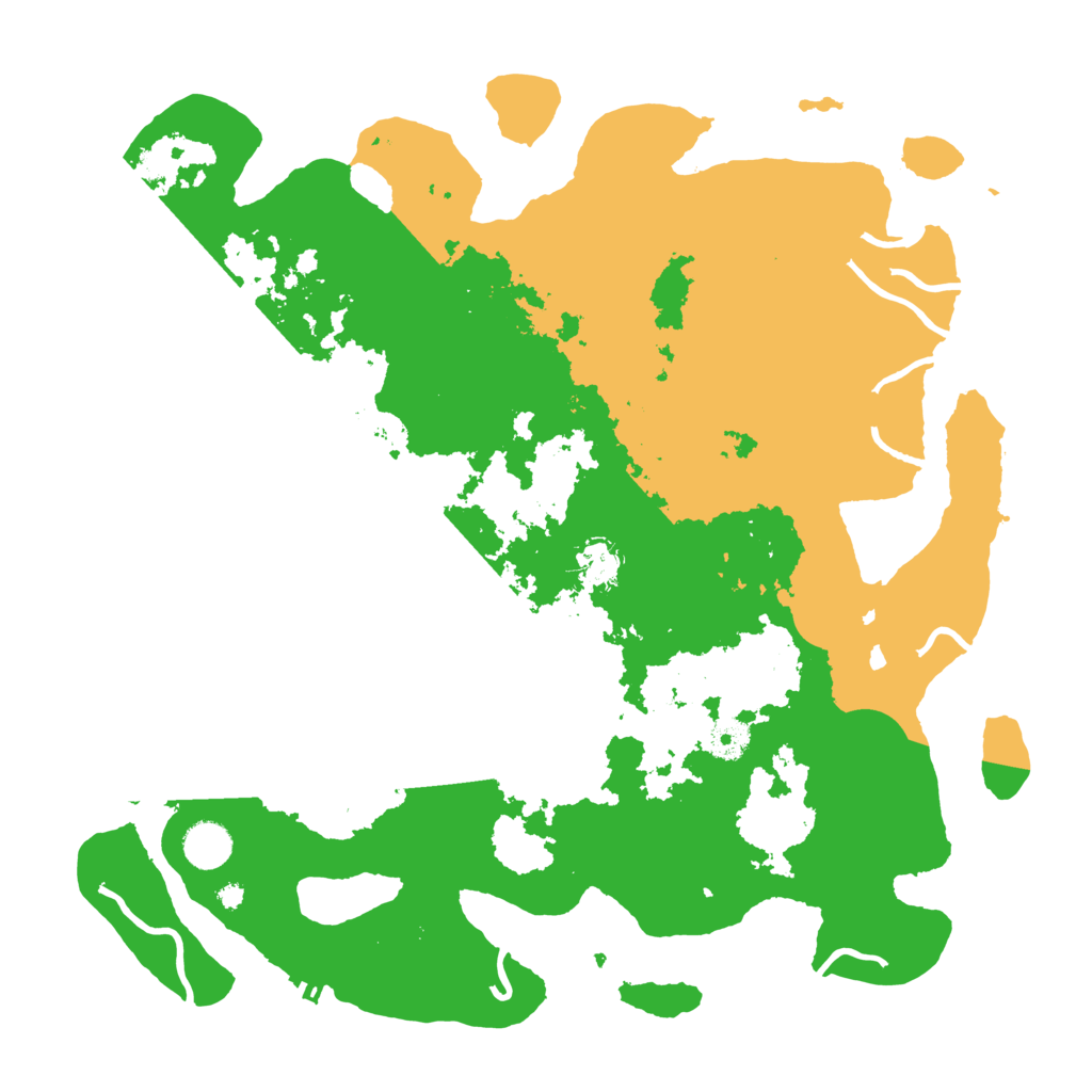 Biome Rust Map: Procedural Map, Size: 4000, Seed: 42534