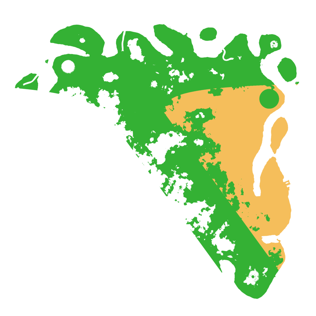 Biome Rust Map: Procedural Map, Size: 4250, Seed: 2037601551