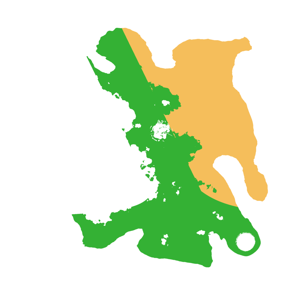Biome Rust Map: Barren, Size: 2800, Seed: 135124123