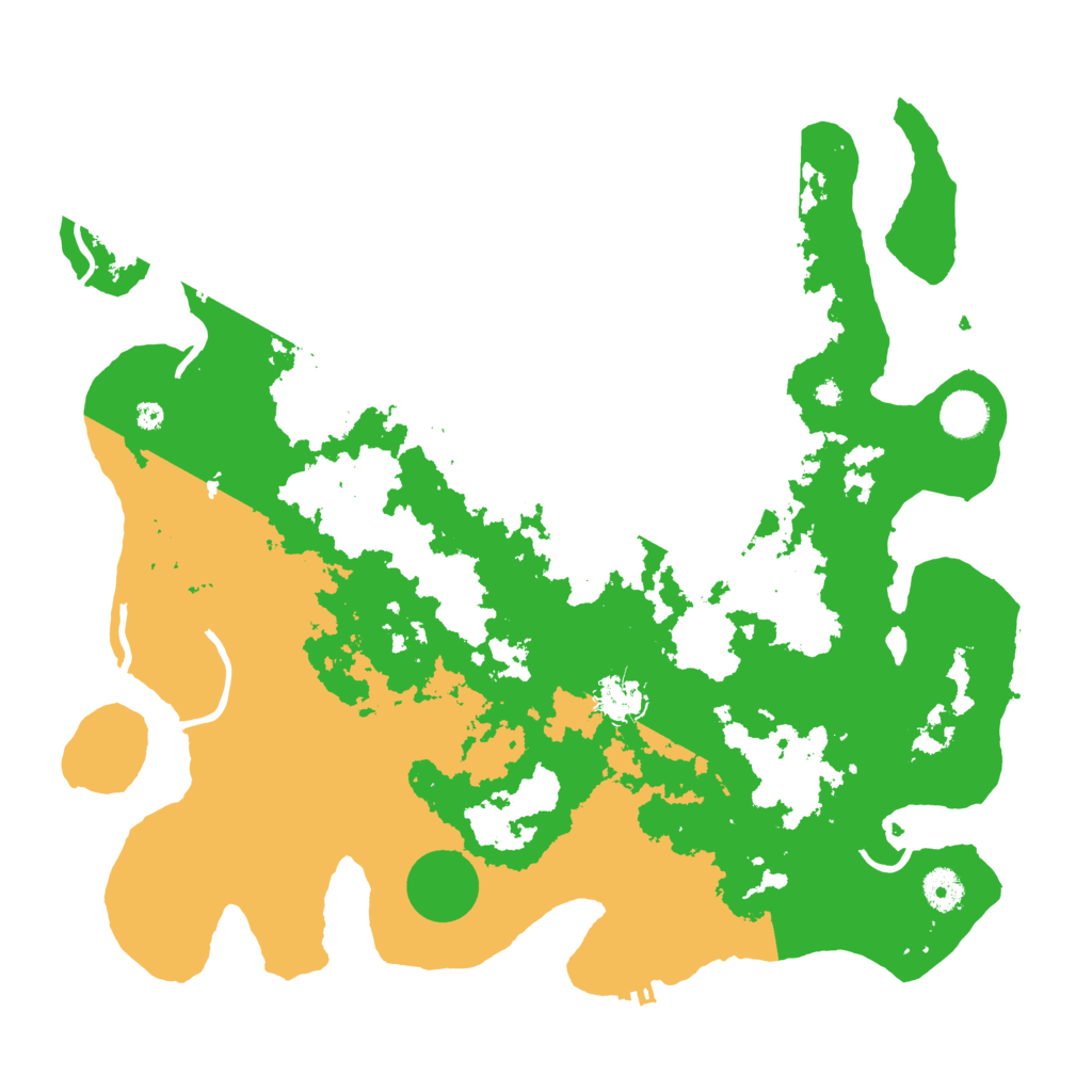 Biome Rust Map: Procedural Map, Size: 4000, Seed: 8469123