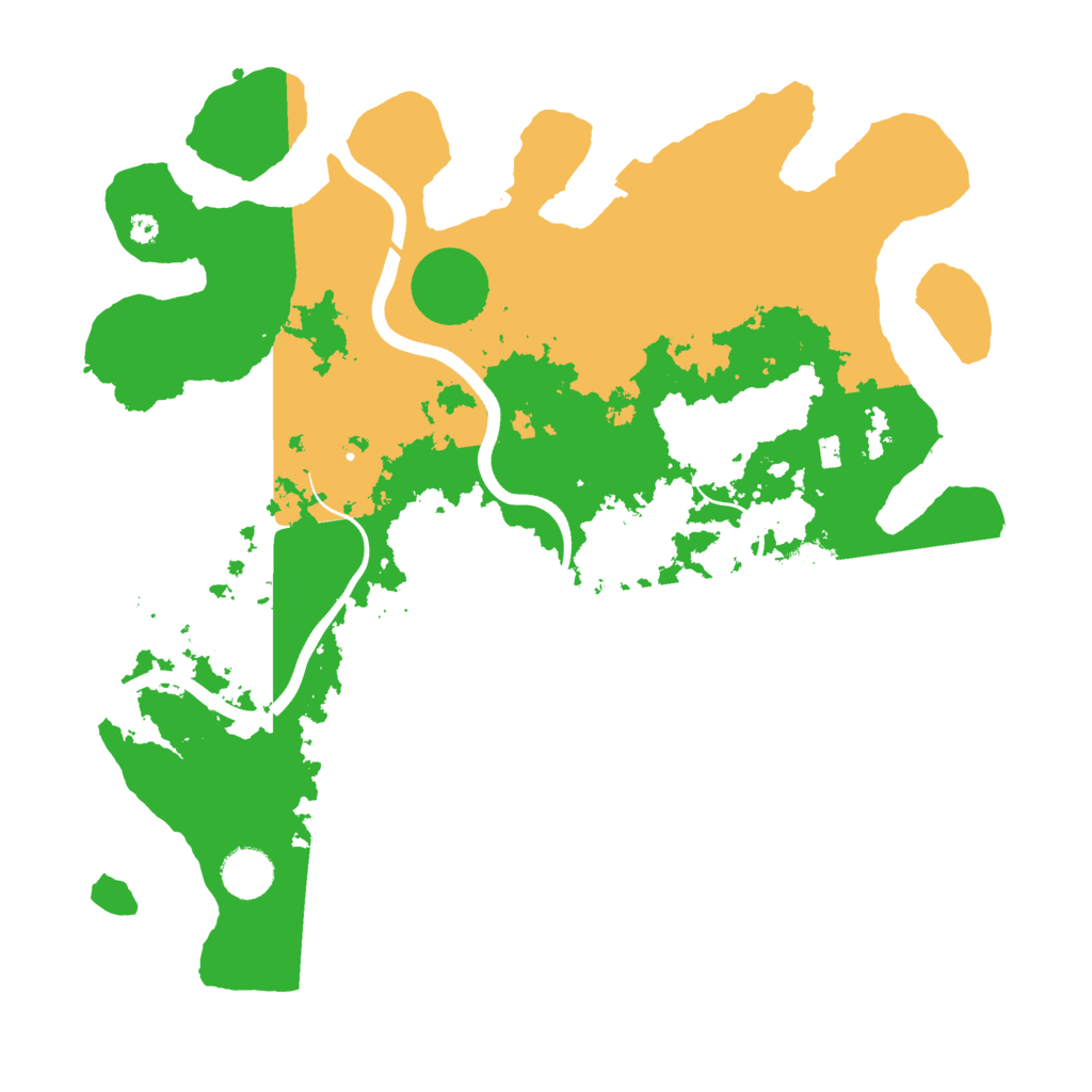 Biome Rust Map: Procedural Map, Size: 3737, Seed: 50000