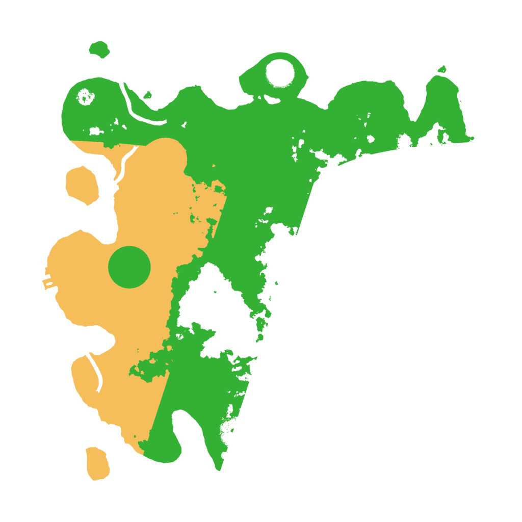Biome Rust Map: Procedural Map, Size: 3250, Seed: 1426909853