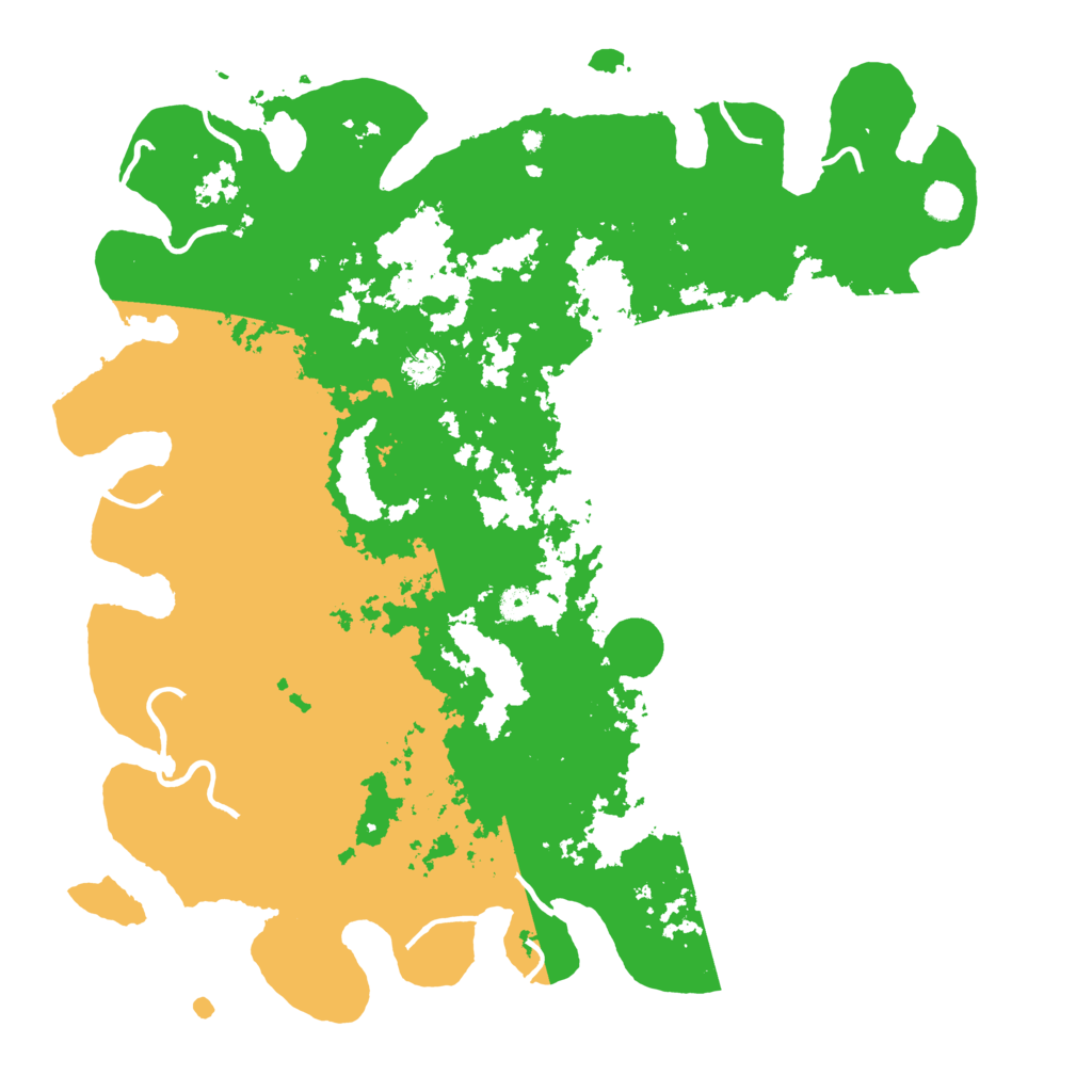 Biome Rust Map: Procedural Map, Size: 5000, Seed: 1302620288