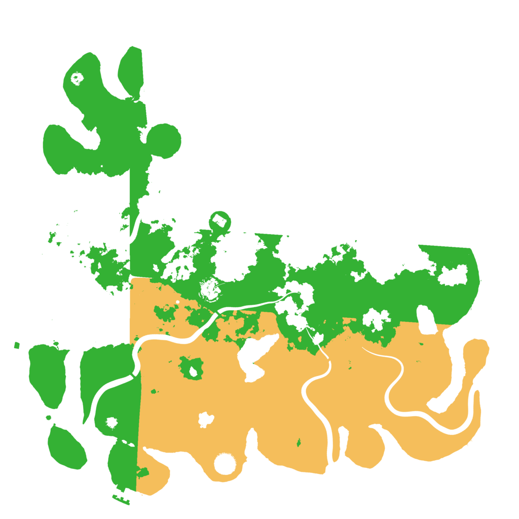 Biome Rust Map: Procedural Map, Size: 4200, Seed: 34196022