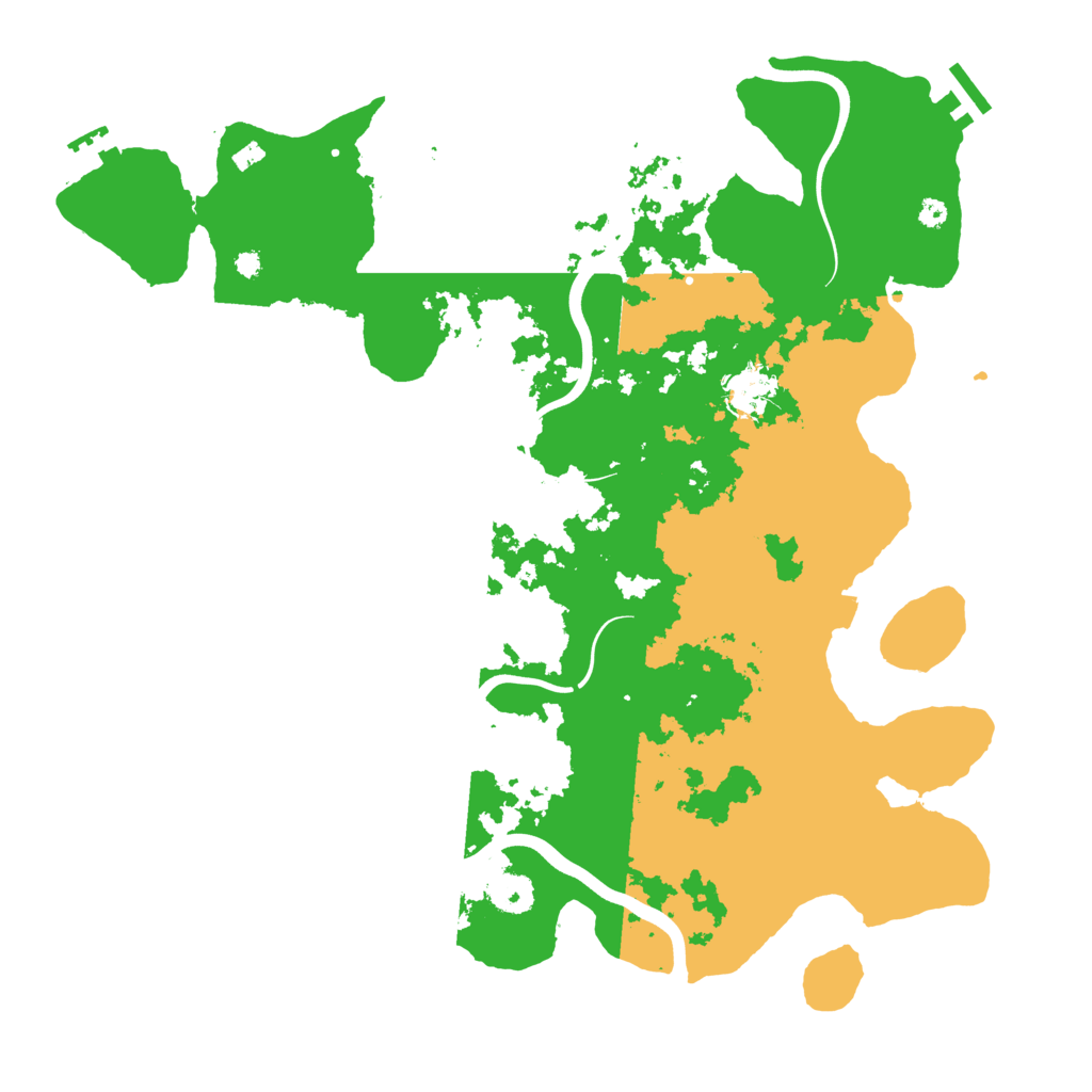 Biome Rust Map: Procedural Map, Size: 3850, Seed: 24081989