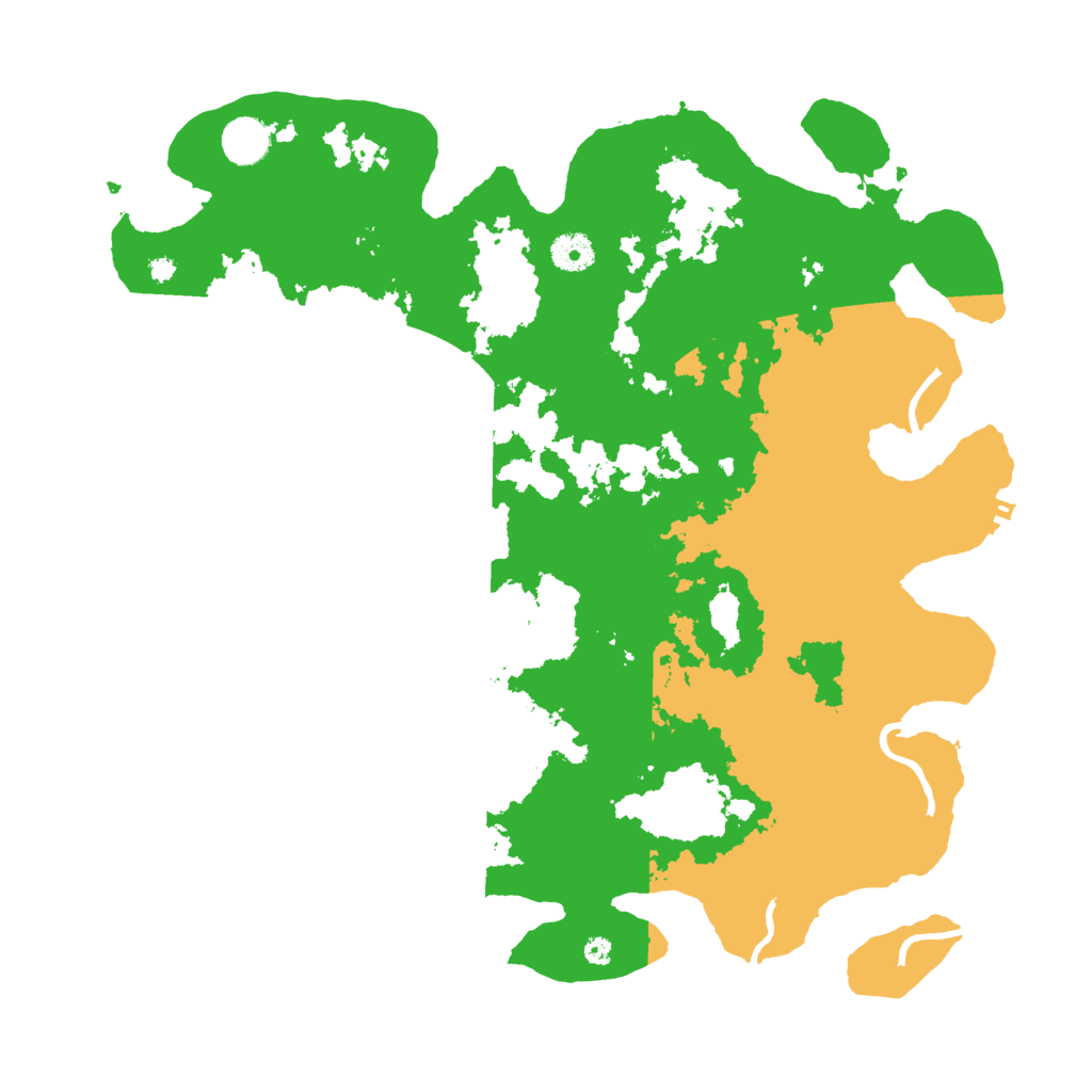 Biome Rust Map: Procedural Map, Size: 4000, Seed: 45678444