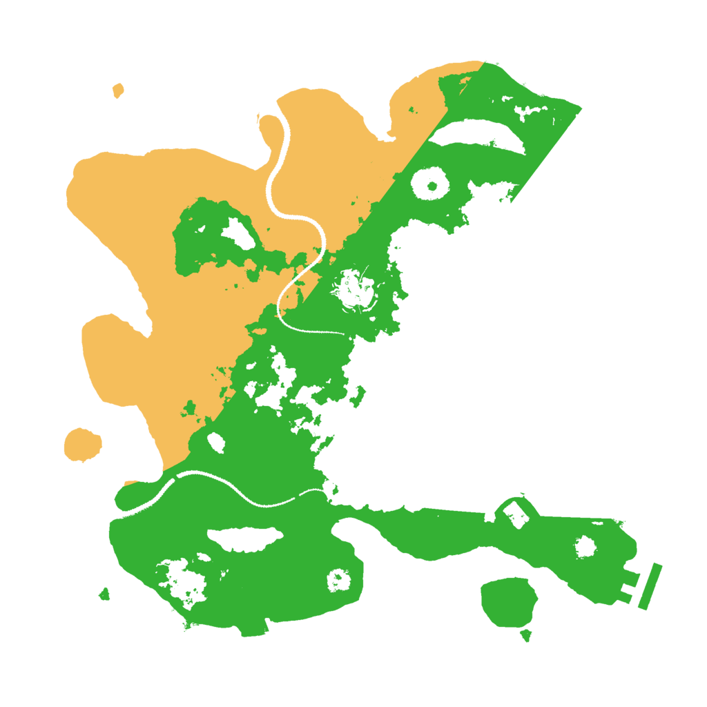 Biome Rust Map: Procedural Map, Size: 3000, Seed: 26011982