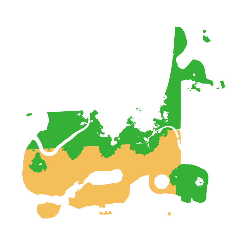 Biome Rust Map: Procedural Map, Size: 2900, Seed: 4356567