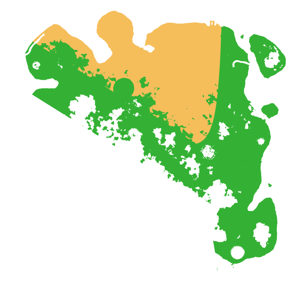 Biome Rust Map: Procedural Map, Size: 4000, Seed: 993425