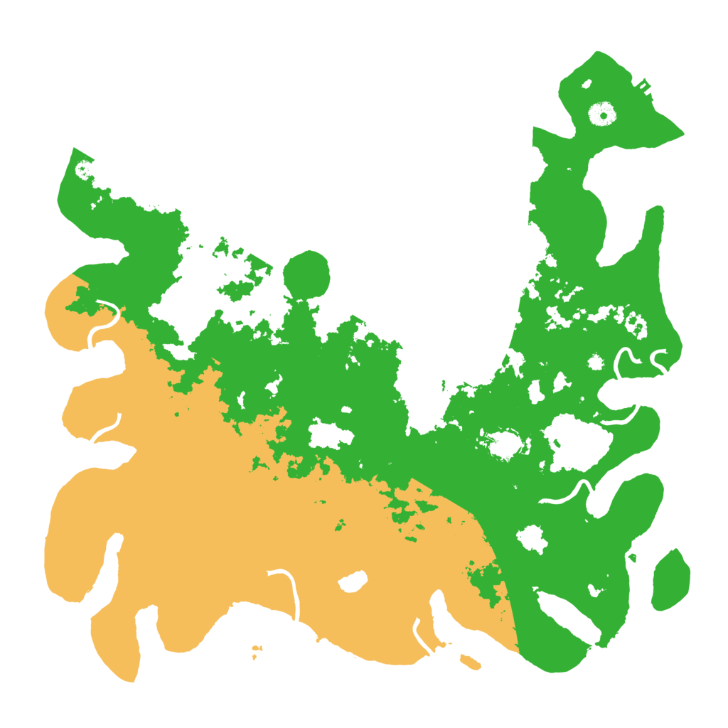 Biome Rust Map: Procedural Map, Size: 4250, Seed: 1402830785