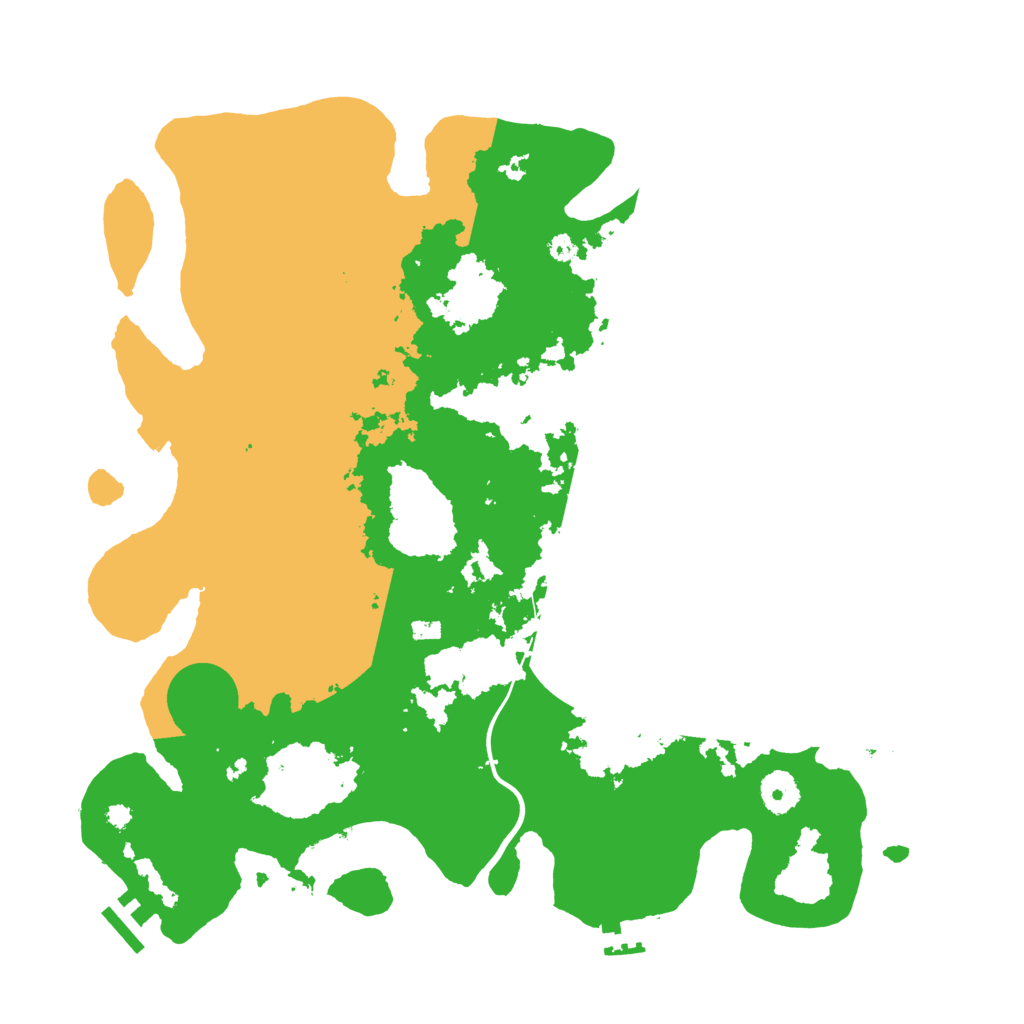 Biome Rust Map: Procedural Map, Size: 3800, Seed: 665142389