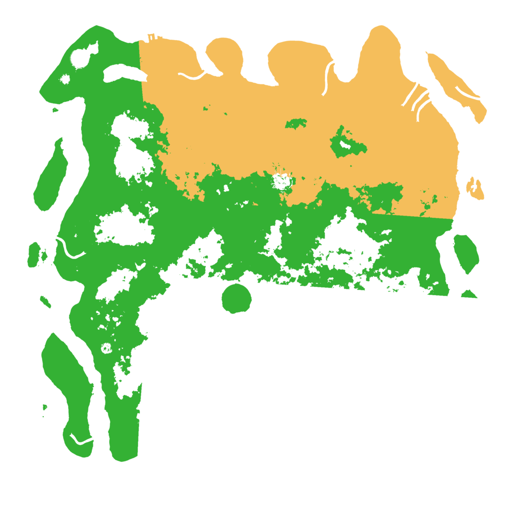 Biome Rust Map: Procedural Map, Size: 4800, Seed: 1886537049