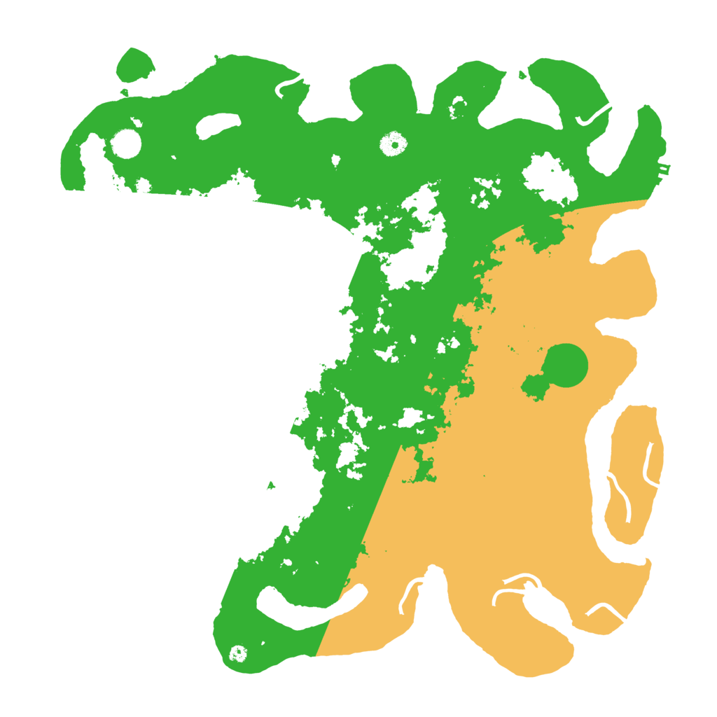 Biome Rust Map: Procedural Map, Size: 4287, Seed: 15370