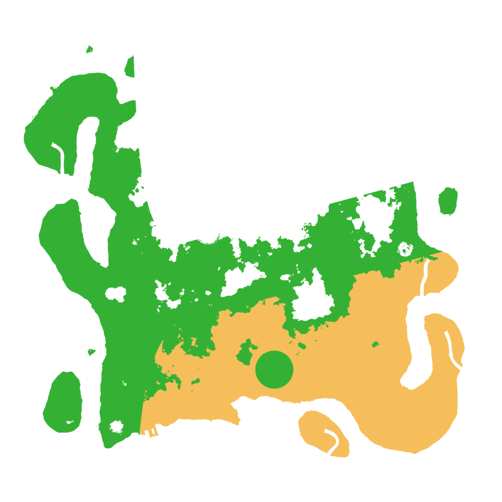Biome Rust Map: Procedural Map, Size: 3500, Seed: 1114011372