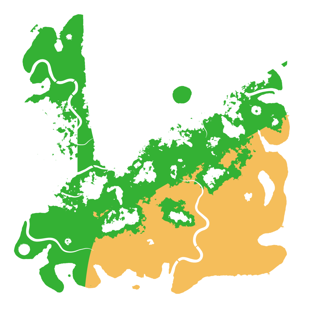 Biome Rust Map: Procedural Map, Size: 4800, Seed: 591799195