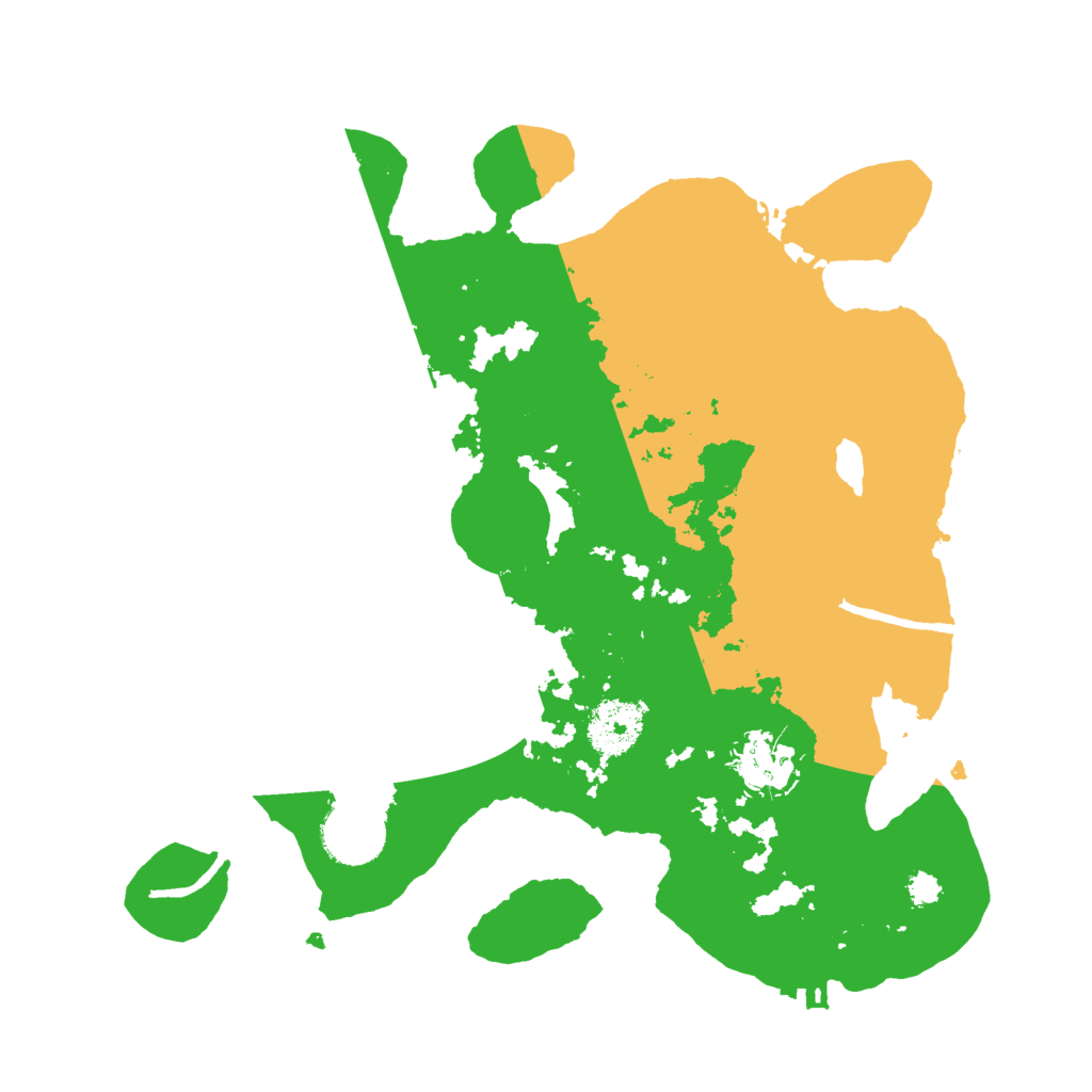 Biome Rust Map: Procedural Map, Size: 3000, Seed: 1830394154
