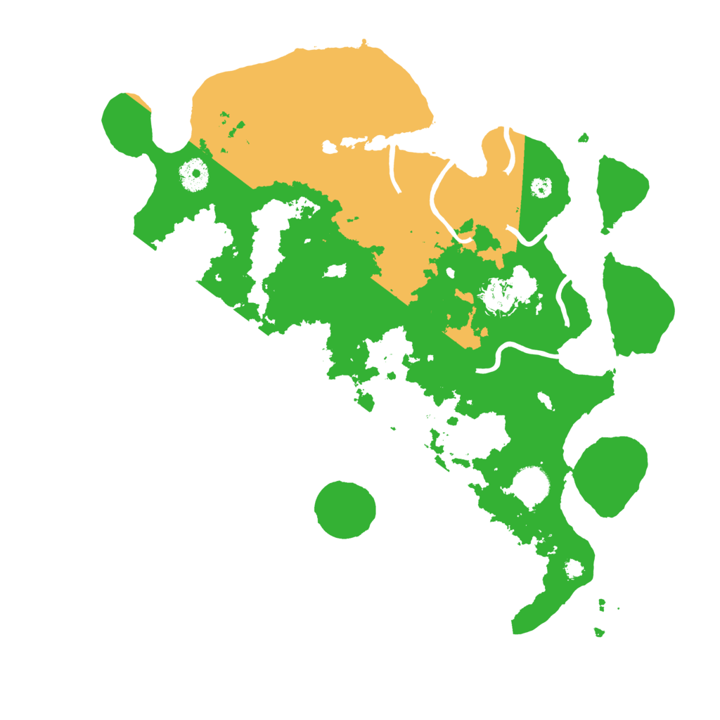 Biome Rust Map: Procedural Map, Size: 3500, Seed: 535787037