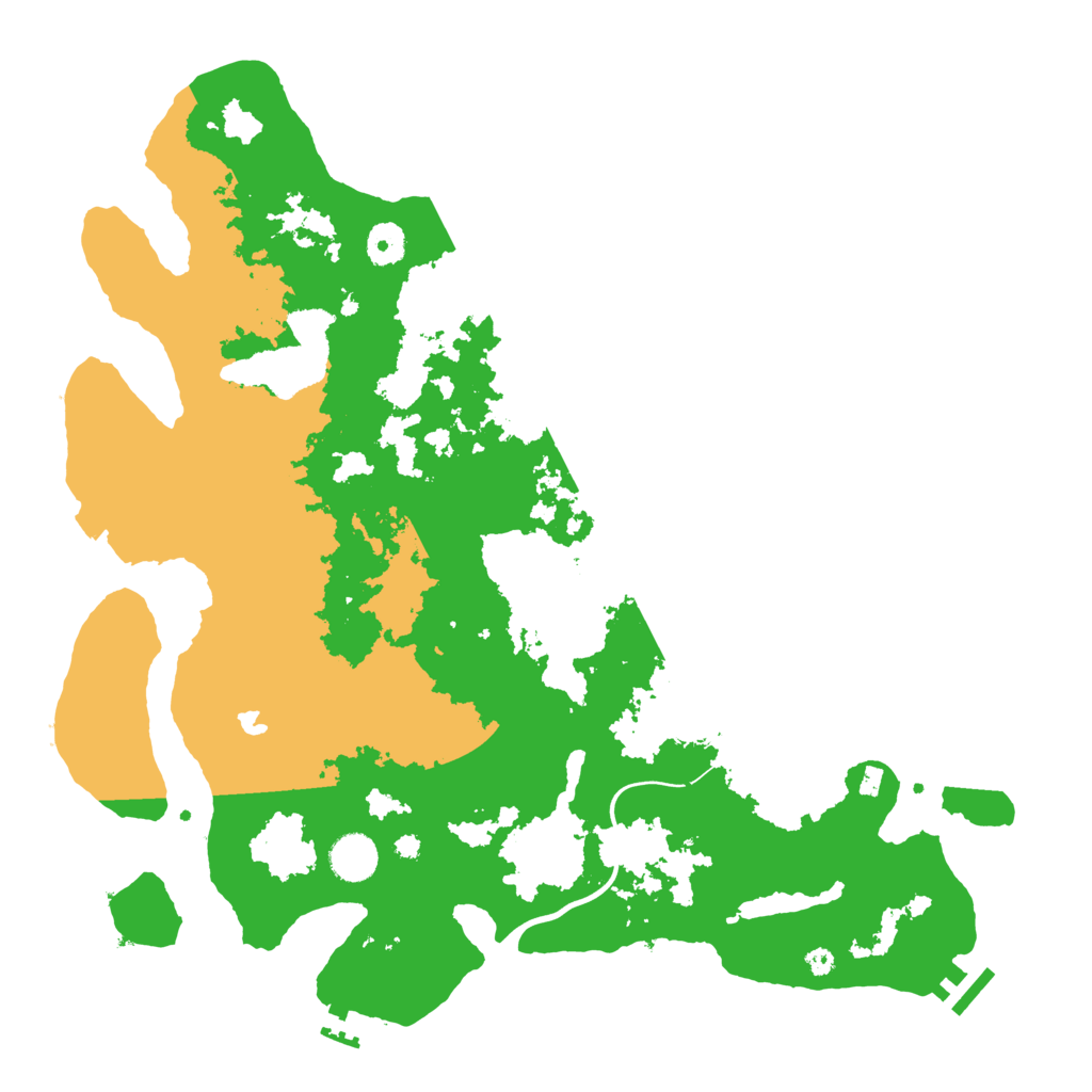 Biome Rust Map: Procedural Map, Size: 4000, Seed: 1239538056
