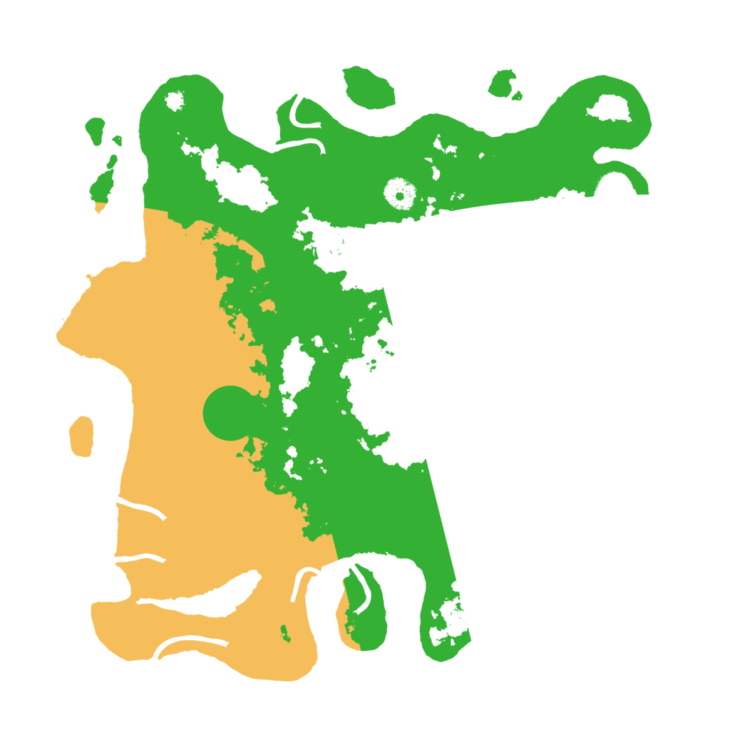 Biome Rust Map: Procedural Map, Size: 3500, Seed: 1347520962