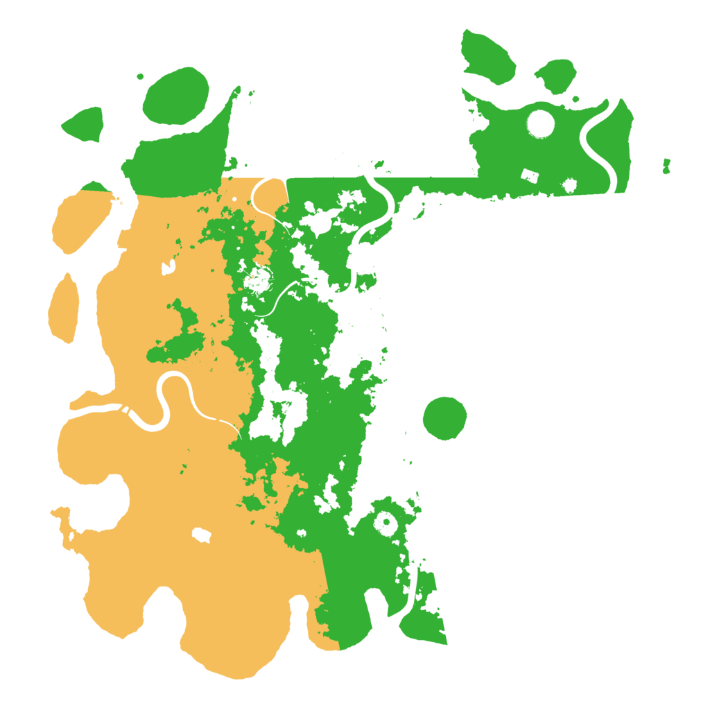 Biome Rust Map: Procedural Map, Size: 4500, Seed: 287561359