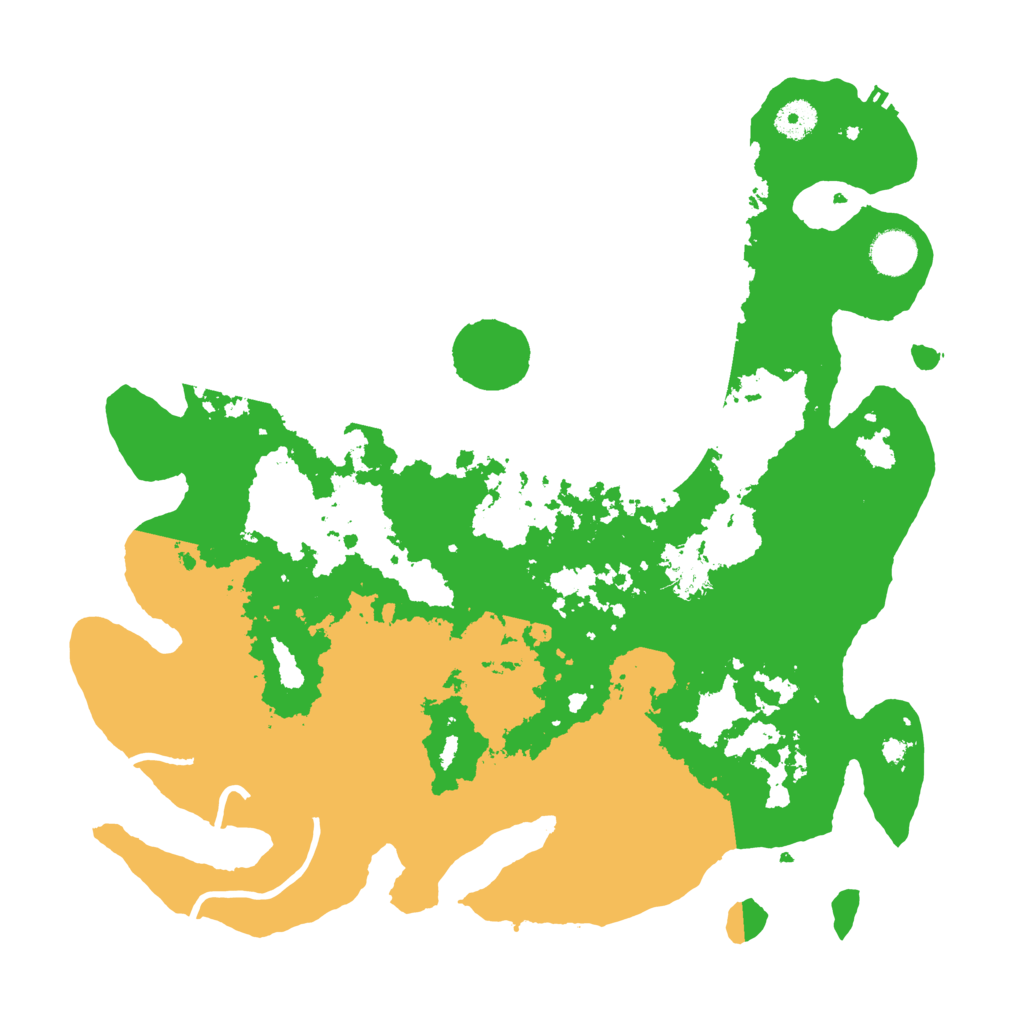 Biome Rust Map: Procedural Map, Size: 3900, Seed: 123459