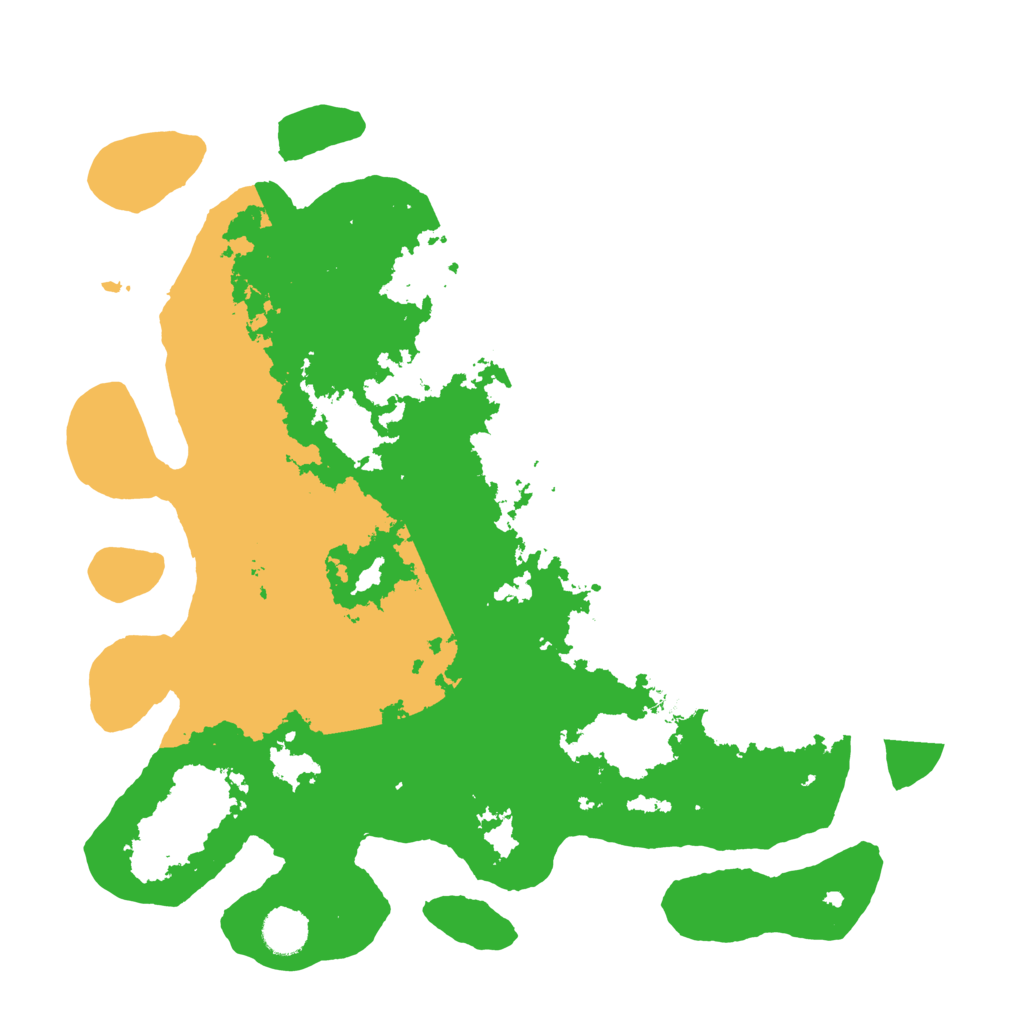 Biome Rust Map: Barren, Size: 4000, Seed: 40000