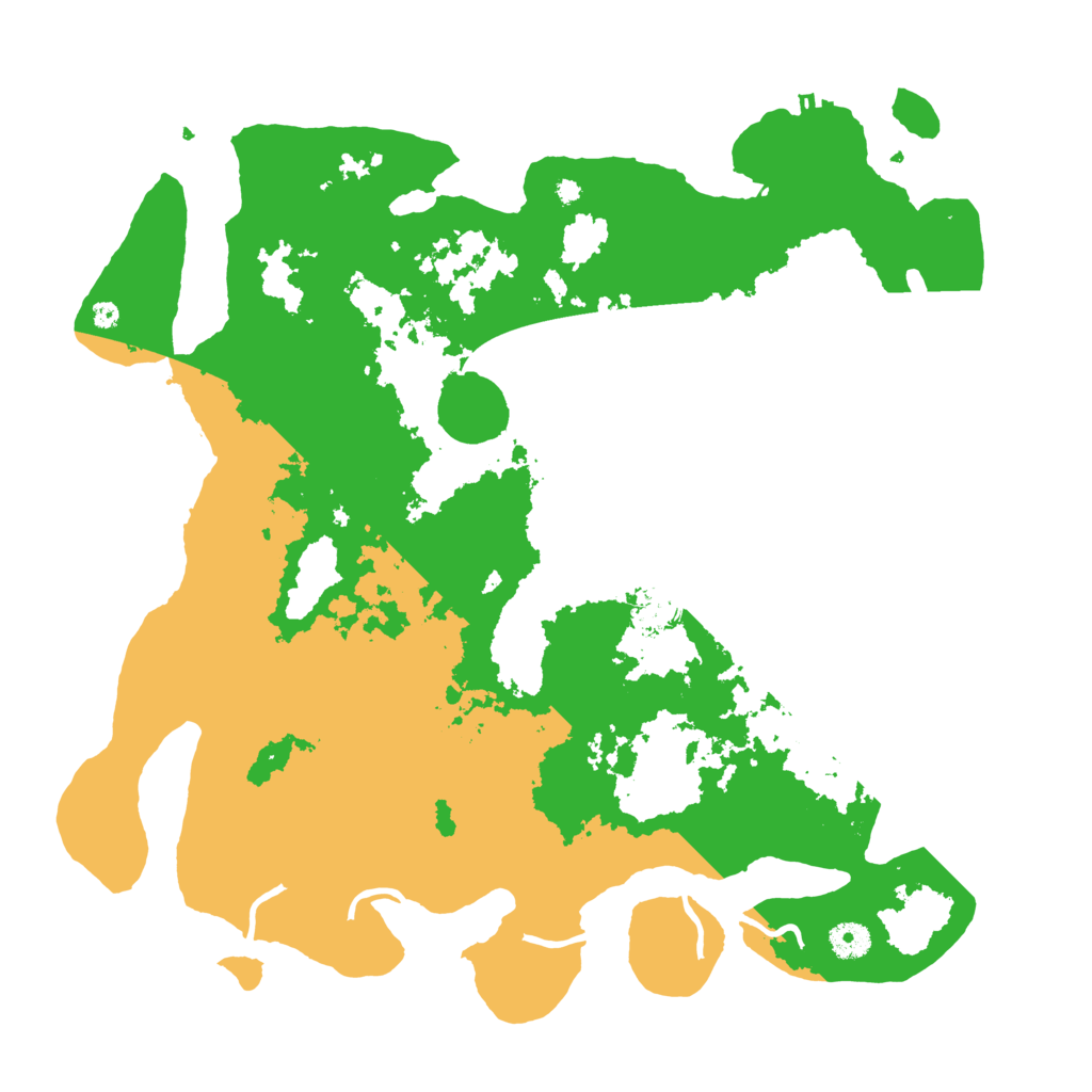 Biome Rust Map: Procedural Map, Size: 4200, Seed: 14201