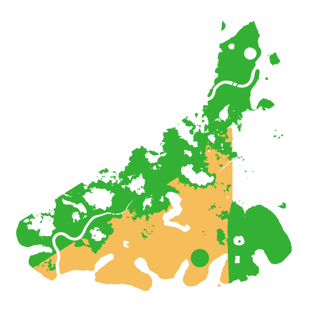 Biome Rust Map: Procedural Map, Size: 4500, Seed: 2088916512