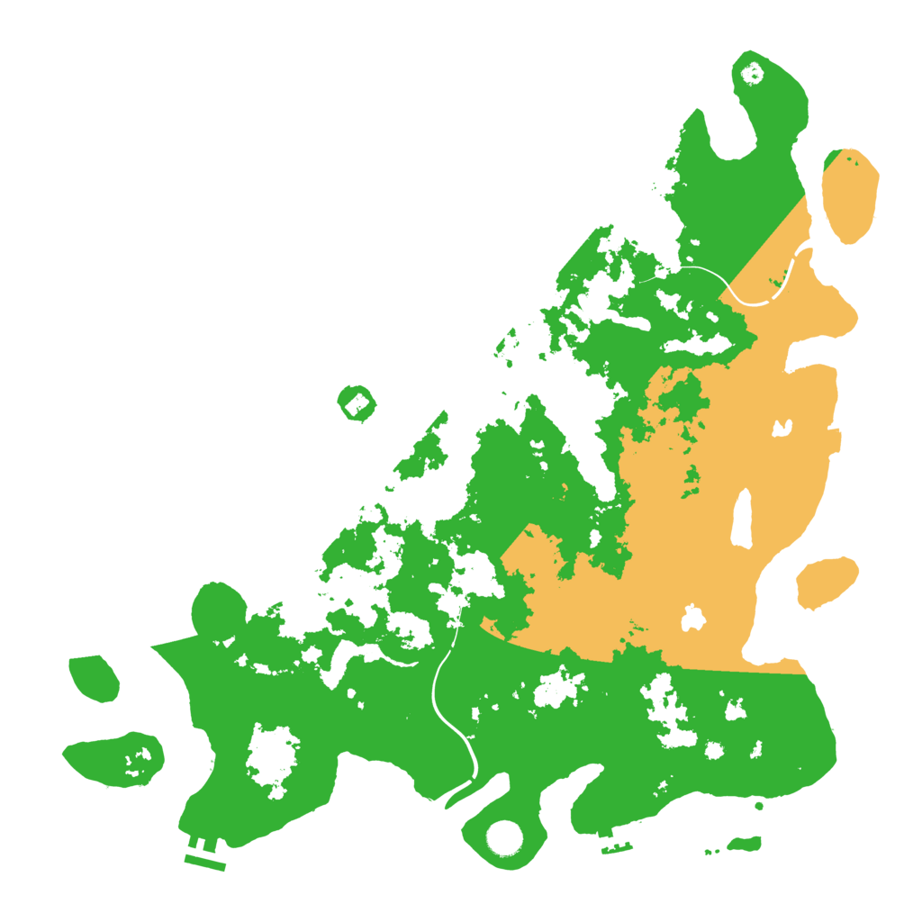 Biome Rust Map: Procedural Map, Size: 4500, Seed: 1506963171