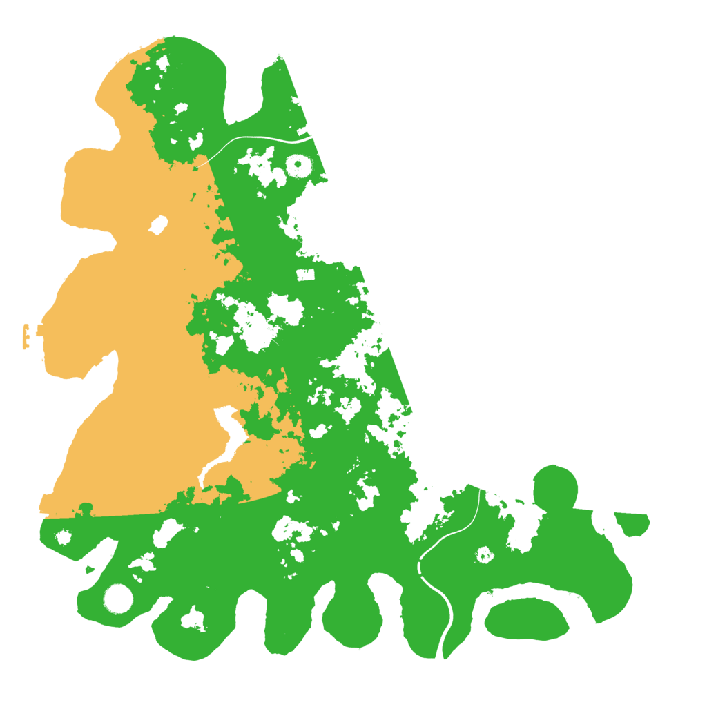 Biome Rust Map: Procedural Map, Size: 4250, Seed: 1722381657
